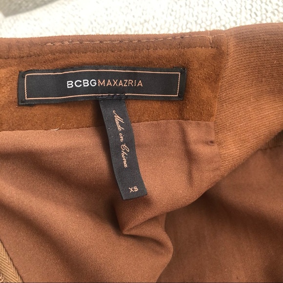 BCBG Max Azria real suede mini skirt - XS - Picture 4 of 5
